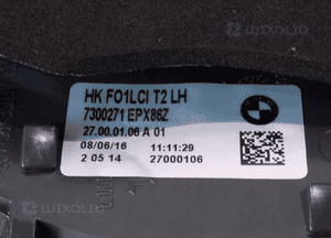 BMW 7 F01/F02 LCI Lampa Tylna LED L Klapa - 6366 7