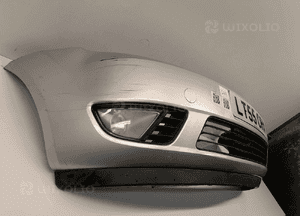 Zderzak przód przedni ford fiesta MK.6 6 vi 62 srebrny halogeny 3