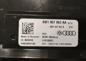 Audi A4 VW Moduł sterownik komfortu 8W1907063AA 2
