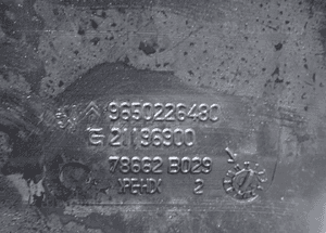 ZBIORNICZEK SPRYSKIWACZY CITROEN C4 9650226480 RADOM 3