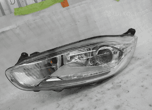 Ford fiesta MK7 lift soczewka led bdb lampa przednia lewa 1