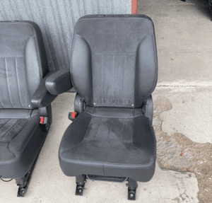 MERCEDES R 251  fotel fotele tylne skora +  alcantara czarna skóra idealne 2