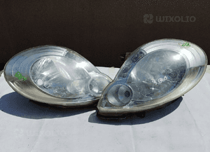 Lampa przednia przód lewa prawa renault kangoo ii 260605792R 260103316R uk 1