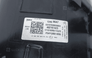 Citroen C3 iii aircross 2017- lampa prawy przód prawa przednia 13468647 11