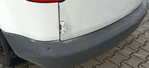 VW Caddy zderzak tył tylny 2