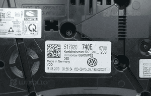 Licznik zegary vw sportsvan 517 28582KM 517920740E 5