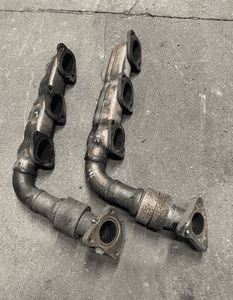 mercedes 3,0 cdi  3,2 om642 kolektor wydechowy  prawy 2