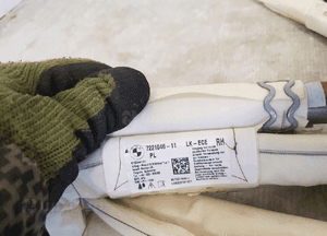 Kurtyna lewa airbag bmw F20 F30 F36 7221045 7221046 3