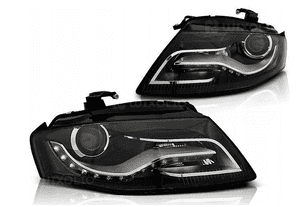 Lampy audi A4 B8 08-11R led do jazdy dziennej depo 1