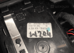 Mercedes c-klasa W204 kratki kratka nawiewu środkowa kompletna bdb 8