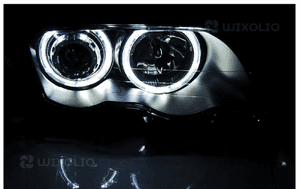 LAMPY REFLEKTORY DO BMW E46 SEDAN TOURING OD 1998 DO 08.2001 Roku RINGI LED 5