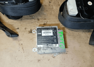 Zaślepka konsoli poduszki pasy AIRBAG zestaw naprawczy Fiat Punto II 7