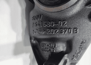 Most dyfer dyferencjał tył tylny bmw 1 ii F20 7605591 3.08 2015-2019 lift 5