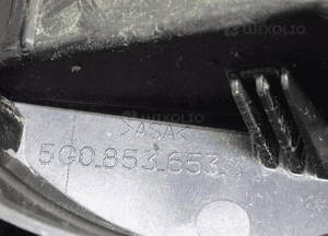 Atrapa grill volkswagen golf vii gti lift 5G0853653S 10