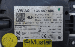 VW AUDI SKODA SEAT MODUŁ ASYSTENT PASA RUCHU ACC DISTRONIC 5Q0907685 3