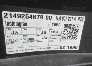 Zderzak przód przedni vw T6 lift 2019-2023 16