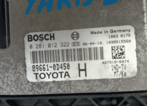 Toyota Yaris II 1.4 D4D komputer sterownik silnika 89661-OD45D 2