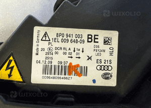 Audi A3 lift 8P0 bixenon lewy nieskrętny 08-12 4