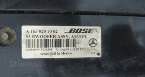 MERCEDES ML 163  Głośniki subwoofer system audio A 1638201002 4