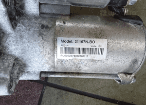 rozrusznik focus mazda 1.4 31167nbo 2