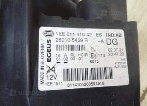 Lampa prawa przód renault T260105469RAFIC iii 3 7