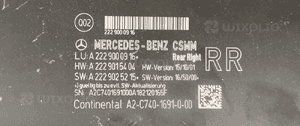 MERCEDES s222 w222 c217 x222 maybach MODUŁ STEROWNIK FOTELA lewy prawy 7