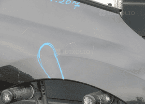 Błotnik przedni przód prawy peugeot 207 2006- 4