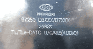 Panel klimatyzacji hyundai tucson iii 97250-D3XXX 5