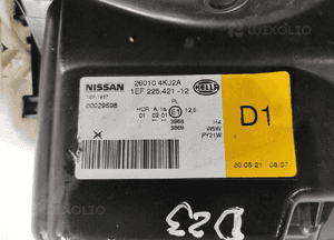 Lampa prawa przód przednia nissan navara iv D23 NP300 260104KJ2A 2015-2022 9