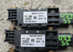 Czujnik 8E0959643 A B D E Uderzenia Czujnik Uderzeniowy Sensor Audi A3 8P A4 B6 B7 A6 C5 3