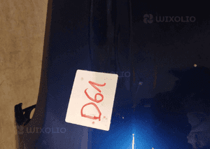 Fiat grande punto zderzak przód przedni 498 niebieski 2