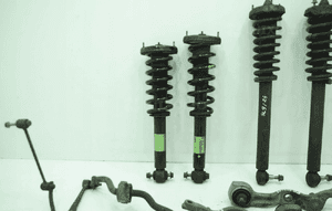 AMORTYZATOR PRZOD TYŁ POMPA WSPOMAGANIA KPL SWAP ABC MERCEDES SL500 R230 3