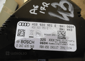 Licznik zegary audi A6 C7 lift 4G5807511 uk 3
