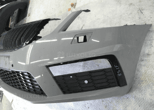 Skoda iii lift rs cały zderzak przedni 3