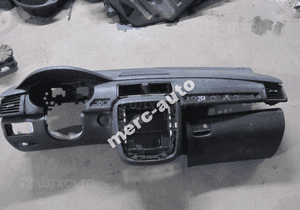 mercedes R 251 deska pulpit konsola air bag czarna