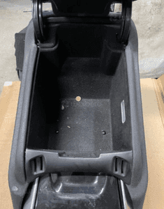 mercedes r 251 podłokietnik skóra tunel Cup holder  schowek dekor 19