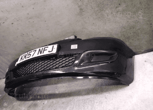 ^ ZDERZAK PRZÓD PRZEDNI MAZDA 3 III LIFT FL 16W CZARNY 3