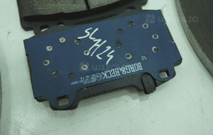 Tarcze przod tył klocki tył kpl borg end beck mercedes SL350 R230 4