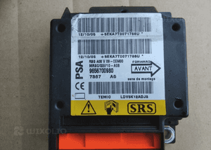 Peugeot 1007 sensor sterownik airbag 9656700980