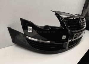 Zderzak przód przedni do vw volkswagen passat B6 LC9Z czarny 5