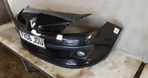 Zderzak przód przedni do renault clio iii 3 halogeny NV676 czarny 5