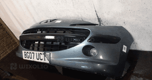Zderzak przód przedni do peugeot 207 halogeny ezwd szary 3