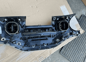MERCEDES  447 dekor konsoli nawiew panel radia klimatyzacji webasto 6