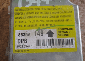 MODUŁ SENSOR AIR BAG MITSUBISHI L200 IV 0635A149 2