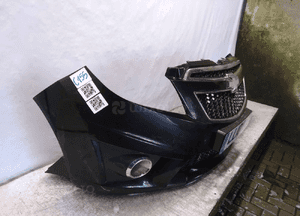 Zderzak prżód przedni chevrolet spark 3 iii gar czarny halogeny 4