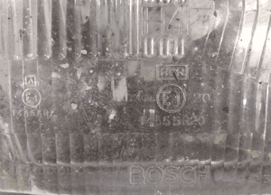 MERCEDES SK 89-94 Lampa przednia Lewa - 15184 4