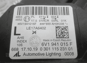Lampa przednia przód lewa skoda fabia iii 3 lift full led 2018-2021 rok 22