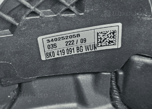 Kierownica Czarna Skóra Multifunkcja Air Bag Poduszka Wtyczka AUDI A4 B8 A5 A6 16