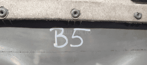 Tapicerka osłona klapy bagażnika VW Passat B5 FL kombi 3B9867601 7