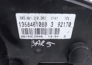 FIAT DOBLO 10-15 LICZNIK ZEGAR 1358461080 4